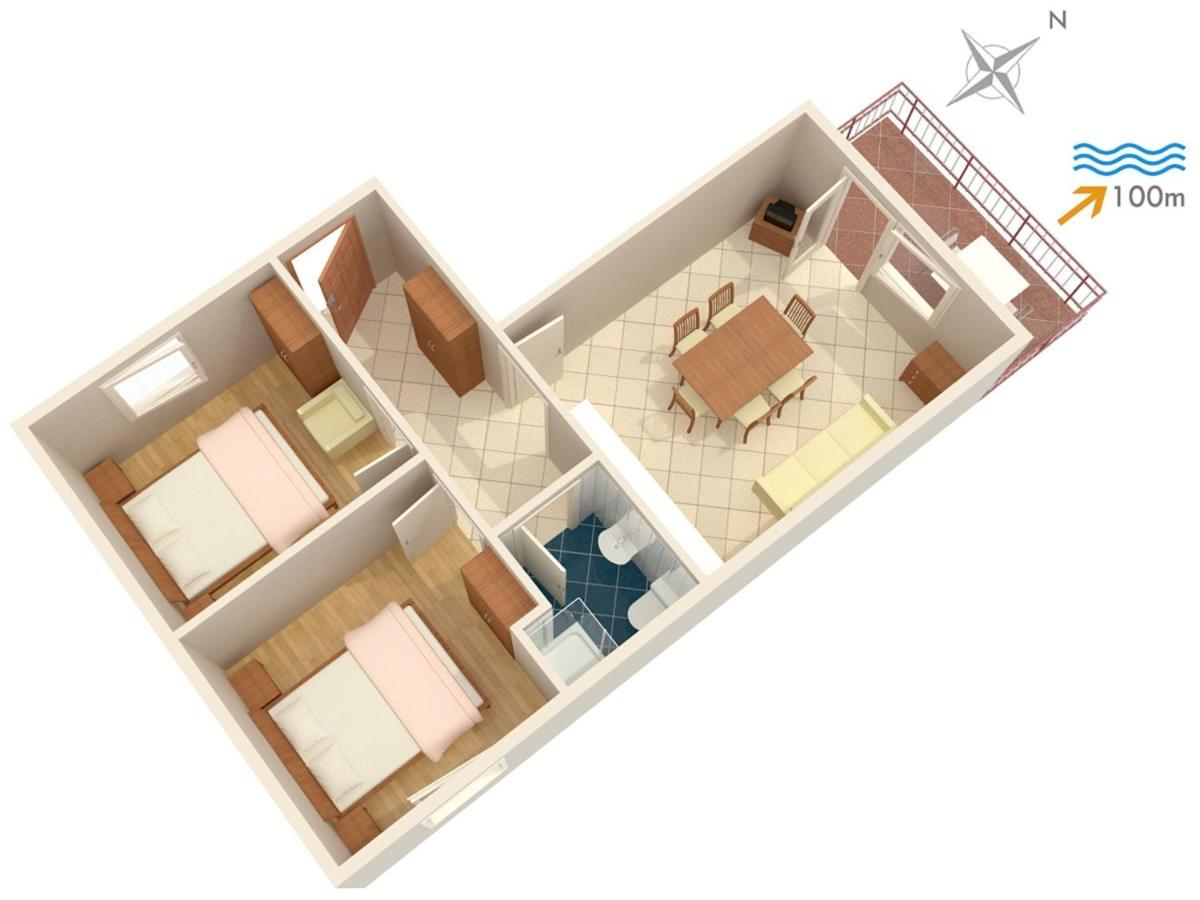 Apartments By The Sea Dramalj, Crikvenica - 2376 Buitenkant foto